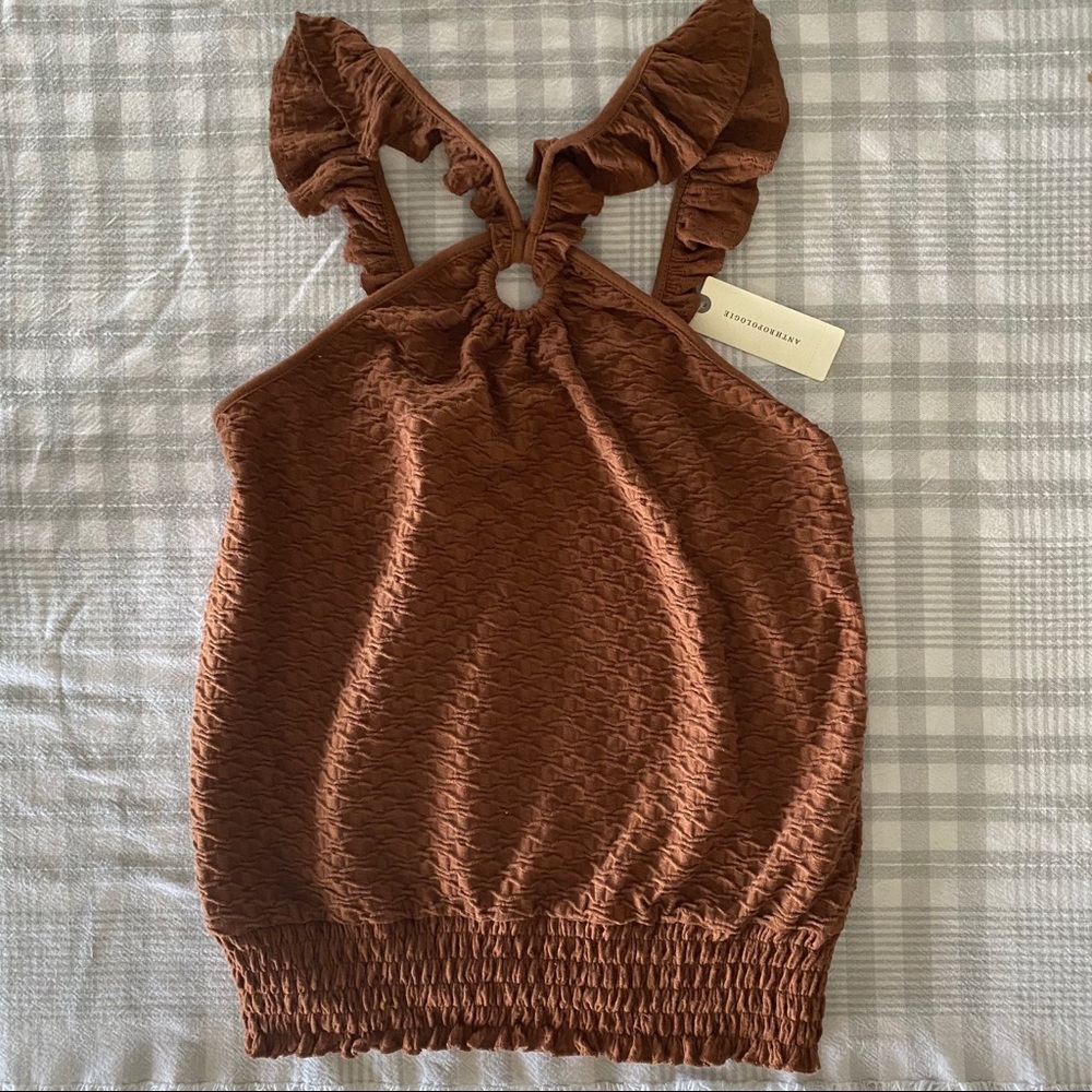 ANTHROPOLOGIE Halter Top